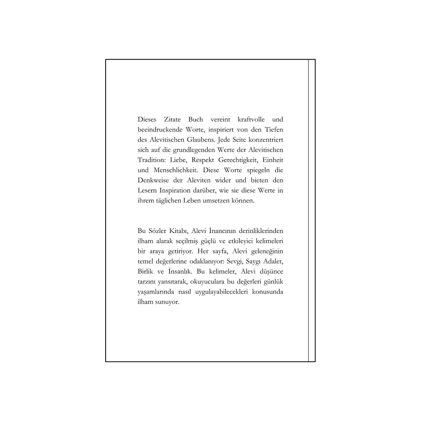 Alevitisches Zitate Buch