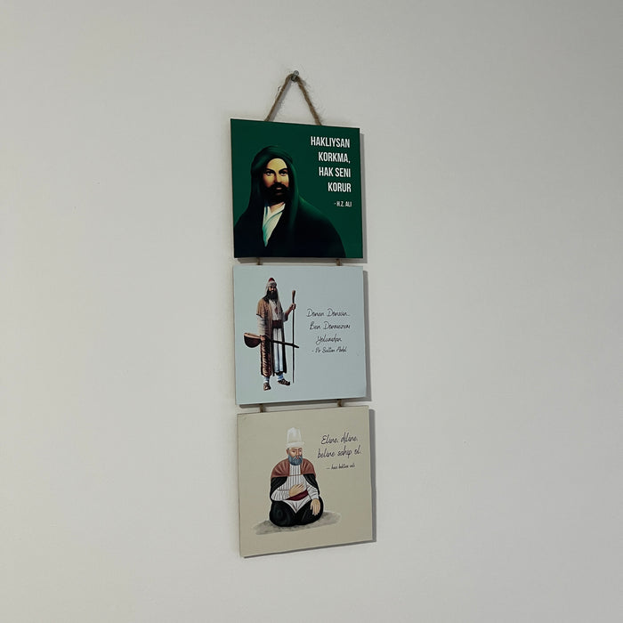 Wall picture poster 3-part (delivery only from 22.05)